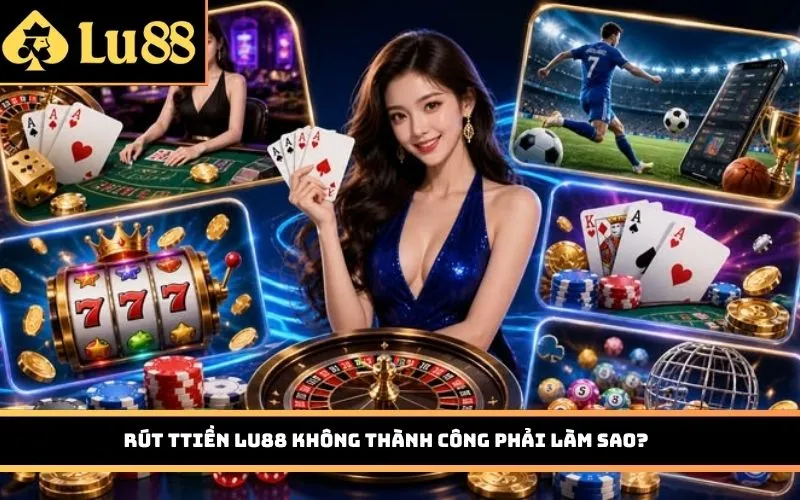 Rút Ttiền LU88 không thành công phải làm sao?
